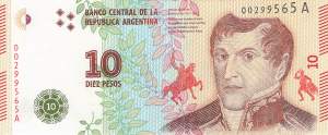 10 Pesos Argentinien 2016 p.360a A